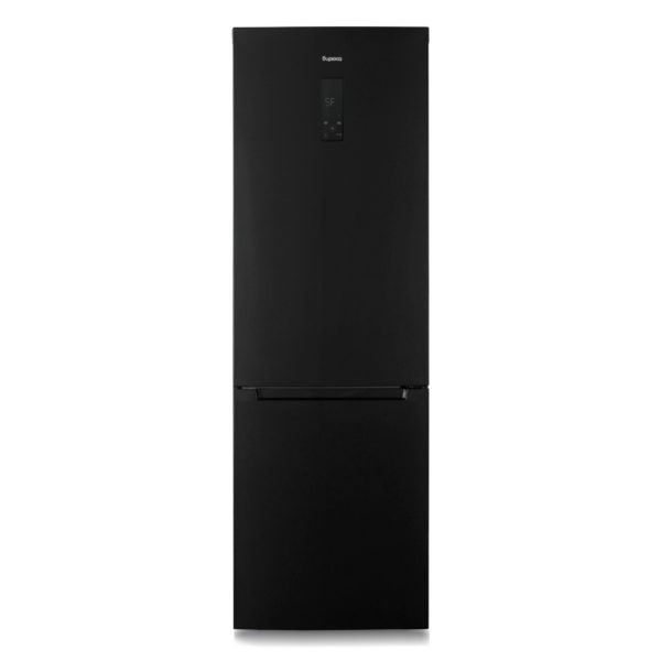 Двухкамерный холодильник Бирюса B960NF черная нержавеющая сталь